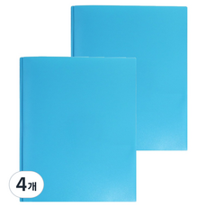 Denville 便利文件夾 23.5 x 29.3 cm, 4個, 淺藍色