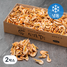 신건호멸치 서해안 상품 햇 건새우 볶음/안주/국물용 (냉동), 1kg, 1개입, 2박스