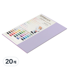 paperculture 達文西壓紋 厚雙面壓紋紙 180g No 74 淺紫色, 20個