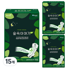 YEJIMIIN 玥之美人 Think Green維繹絲衛生棉, 超長夜用型(41cm), 8片, 15包