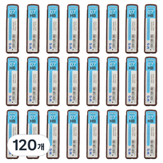 엠앤지 하이 폴리머 샤프심 HB, 120개, 0.7mm