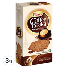 LiBRA 커피 브라카 비스킷, 150g, 3개