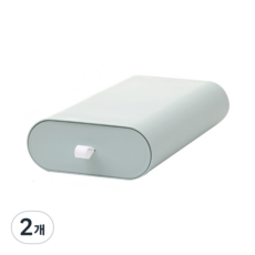 드방스 부착식 서랍 대형, 그린, 2개