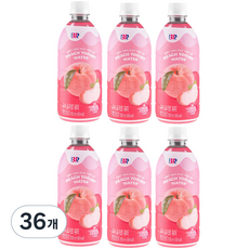 배스킨라빈스 피치 요거트 워터, 500ml, 36개