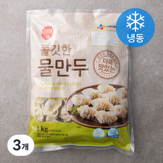 이츠웰 쫄깃한 물만두 (냉동), 1kg, 3개