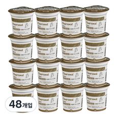 젤쿠어 모델링 마스크팩 참숯 차콜, 48개, 1개입