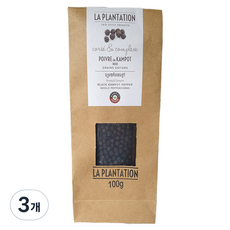 LAPLANTATION 黑甘露糖全胡椒, 100g, 3個