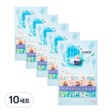 冰雪奇緣 2 紙膠帶 L 4入組 15 x 100 mm, 混合色, 10套