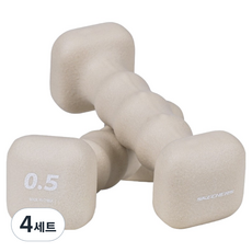스케쳐스 플로우 사각 아령 덤벨, 0.5kg, 4세트