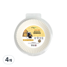 키친힐 에어프라이어 종이호일, 40개입, 4개