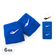 프로스펙스 손목 밴드 세트, 블루, 6세트