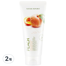 NATURE REPUBLIC Fresh Herb Peach洗面乳, 2個, 170ml