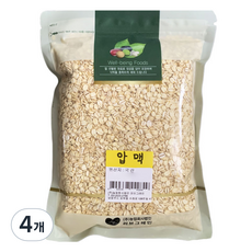 大麥片, 500g, 4個