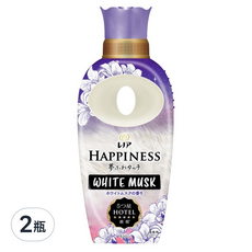 Lenor 蘭諾 日本原裝進口 5星級衣物香水柔軟精 白麝香, 450ml, 2瓶
