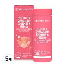 을지대학교 탄수화물 컷 가르시니아 다이어트6 플러스 114g, 120정, 5개