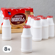 푸르밀 프로바이오틱스 비피더스 사과, 130ml, 8개입, 8개