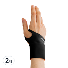 NORMAL LIFE 日常護腕Ver2, 2個, 基本款黑色右手