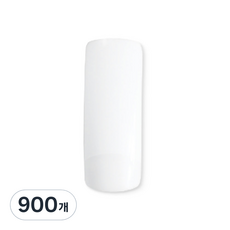 補充用人造美甲片 方形 5號, 補充用 方形 自然色 5號, 900個