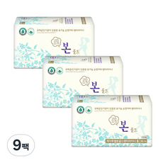 유기농본 골드 팬티라이너, 롱, 36개입, 9개