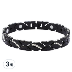 KODACHIEF 全黑手鍊 10mm, 3個