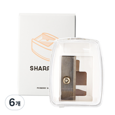 피치베리 샤프너 8.6g, 혼합색상, 6개