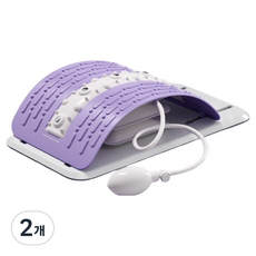 Diyura 高度可調式腰部伸展器 紫色, 2個