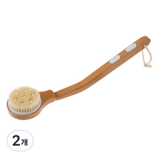 코멧 돈모 스파 바디 브러쉬, 2개, 1개입
