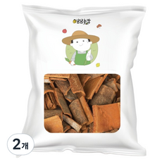 냠냠바다 냠냠농장 깊은향기 사각 계피, 400g, 2개