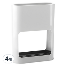 모나코올리브 모던 멀티 우산꽂이, 4개, 화이트