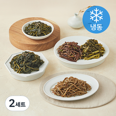 모두의집밥 국내산 나물로 만든 건나물한상 5종 세트 520g (냉동), 2세트