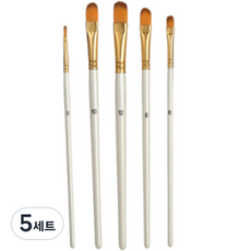 Abern 藝術家水彩油畫筆組 B, 5套, 2, 6, 8, 10, 12號