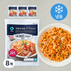 청정원 호밍스 직화맛해물 곤약볶음밥 (냉동), 200g, 8개
