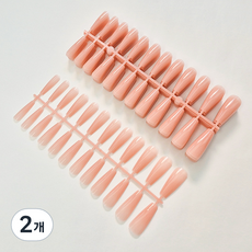 Funny Nail軟軟的裸色指甲片 240入, 2個, KN-T5037