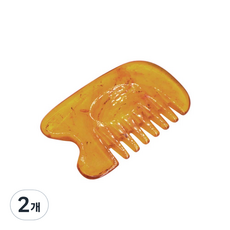 라이프포인트 괄사 지압 마사지기, 2개, 내츄럴(사각돌기)