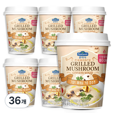 폰타나 그릴드 머쉬룸 컵수프, 20g, 36개