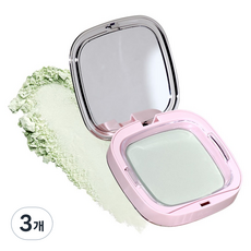 Tooq 水彩花粉餅 14g, 3個, 01 春日綠