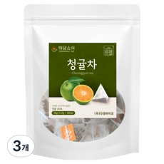 Haedameun Tea 青橘茶包, 1.2g, 30入, 3個