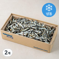 바다원 베이직 국물용 멸치 상급 (냉동), 2개, 1.5kg