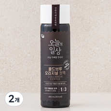 오늘의일상 콜드브루 원액, 400ml, 2개