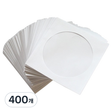 RaOn Home Mart CD DVD 紙盒 白色, 400個, 單一商品