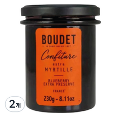 부데 블루베리잼, 230g, 2개