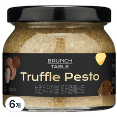 복음자리 브런치테이블 트러플페스토, 6개, 130g, 1개입