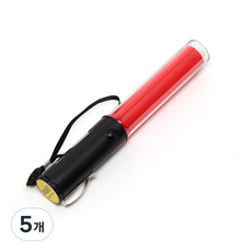 MIREU 4기능 경광봉, 5개, 레드