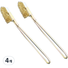 World Clean 一字型鋼刷, 4個, 混色