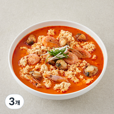 간편한식 짬뽕순두부, 560g, 3개