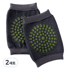 Yegrina 熱銷商品 護膝 2入組 深灰色, 2套