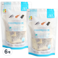 석하 진한 국물용 디포리 해물 다시팩 10p, 180g, 6개