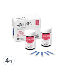 지닥터 에이 혈당시험지, 4개, 25개입