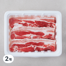 푸드랩플러스 캐나다산 삼겹살 수육보쌈용 (냉장), 2개, 1kg