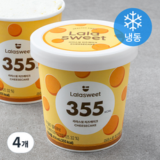 라라스윗 치즈케이크 아이스밀크 (냉동), 474ml, 1개입, 4개